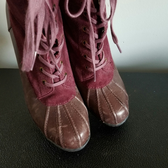 👢TOMMY HILFIGER LEATHER ANKLE BOOTS - Picture 10 of 11